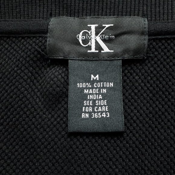 Calvin Klein Black Full Zip Sweater Jacket - Picture 15 of 16